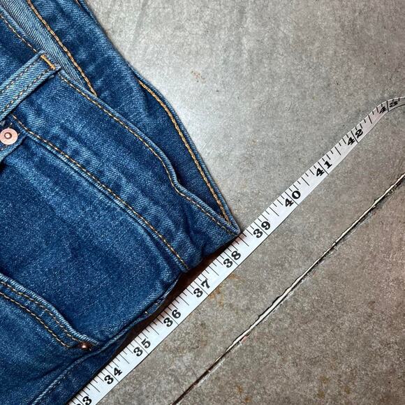 Denizen Levi's 285 Relaxed Fit Blue Straight Leg Jeans - Picture 6 of 8